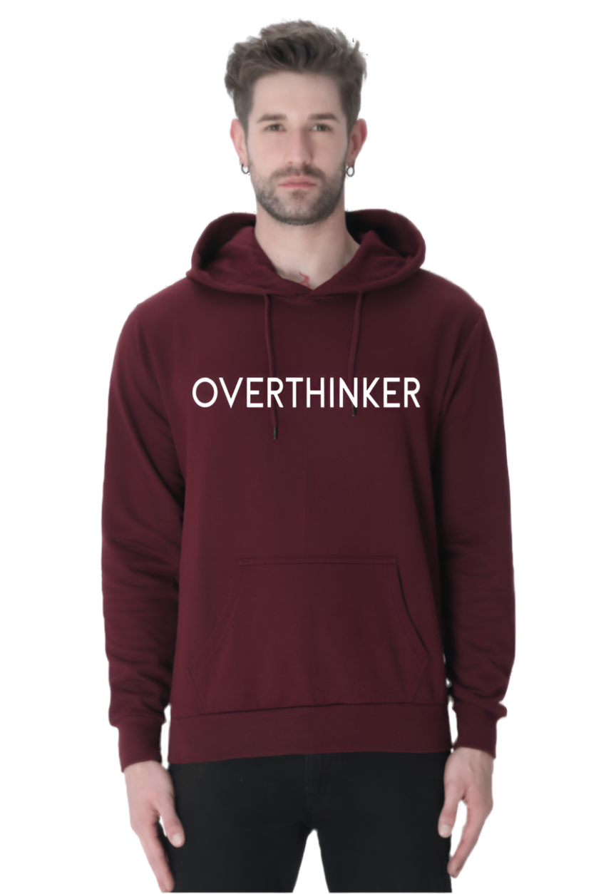 OVERTHINKER Printed Hoodie