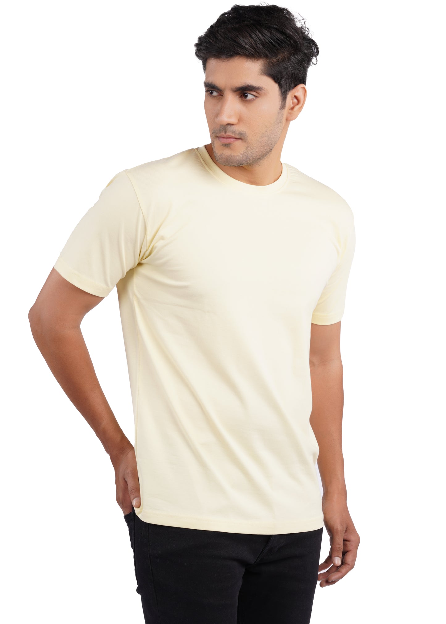 Premium Lemon Crew Neck T-Shirt