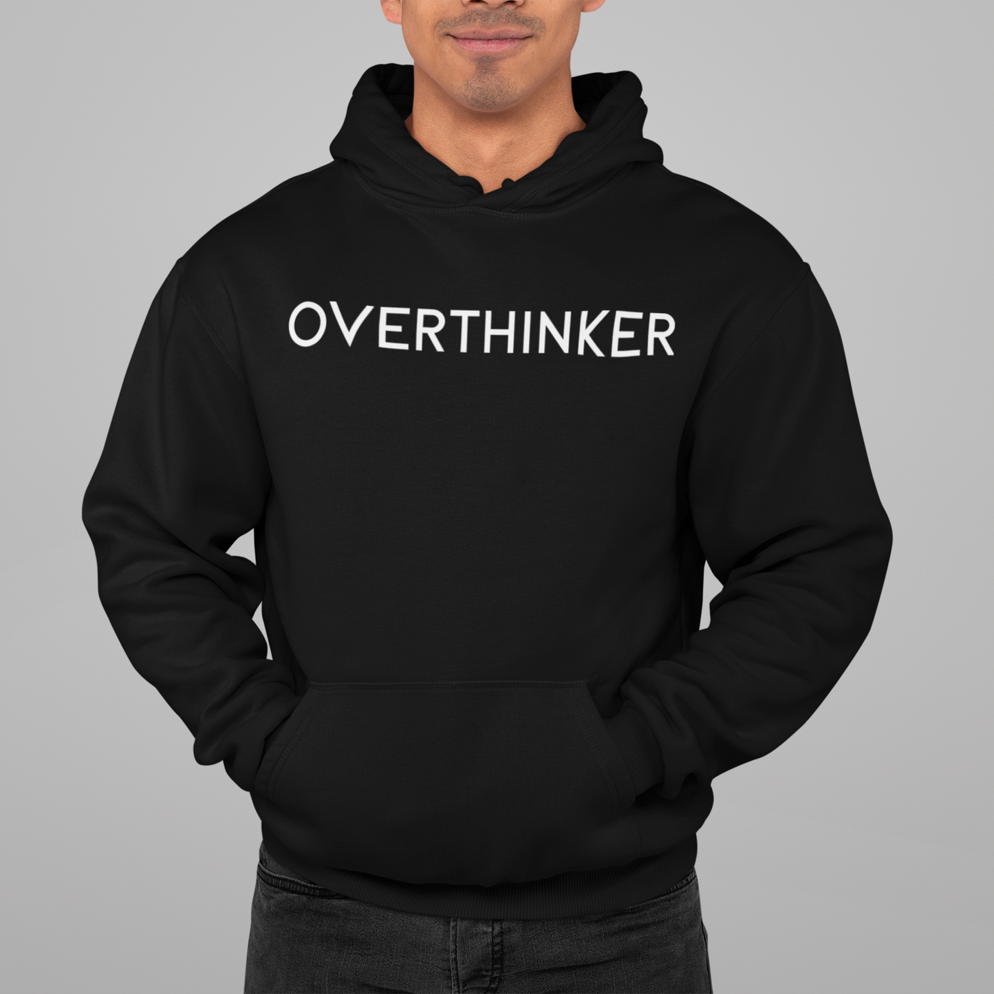 OVERTHINKER Printed Hoodie