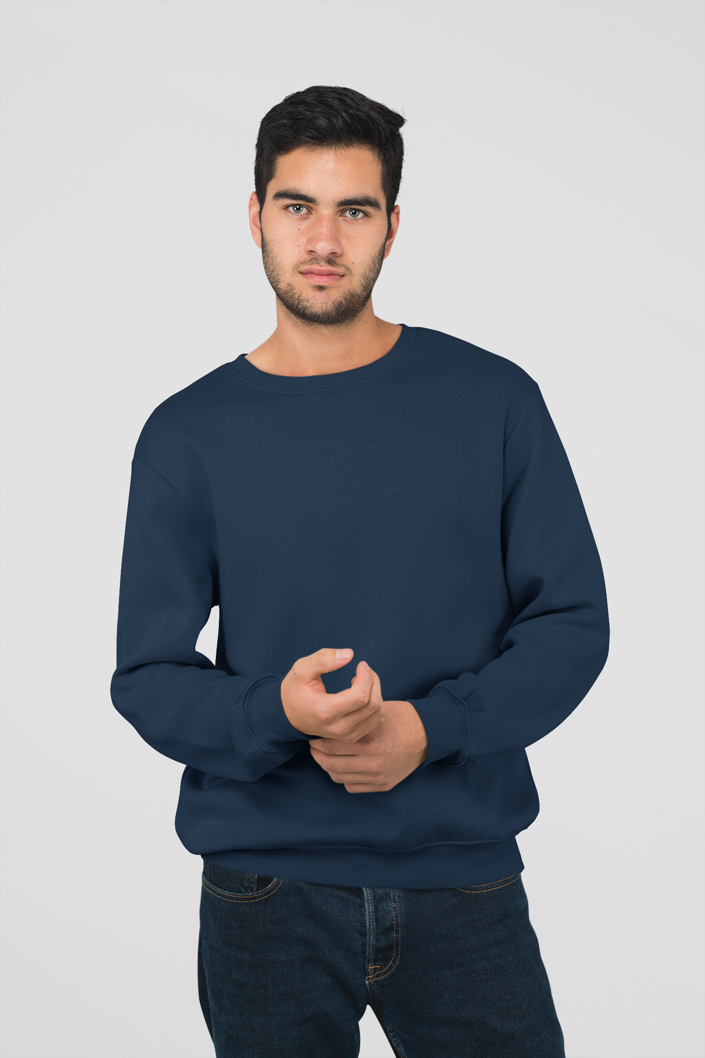 Premium Navy Blue Sweatshirt