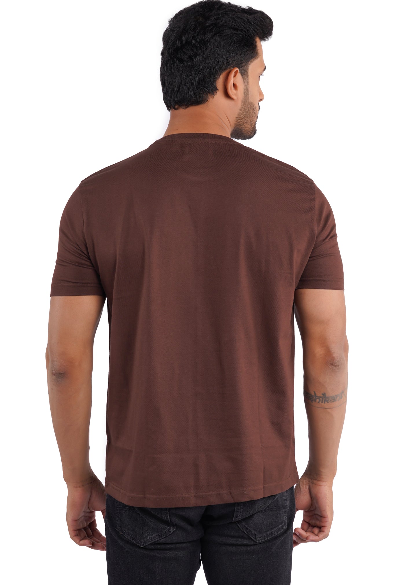 Premium Coffee Crew Neck T-Shirt