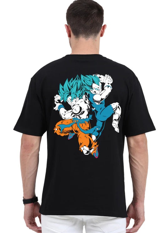 Anime Printed Oversize T-Shirts