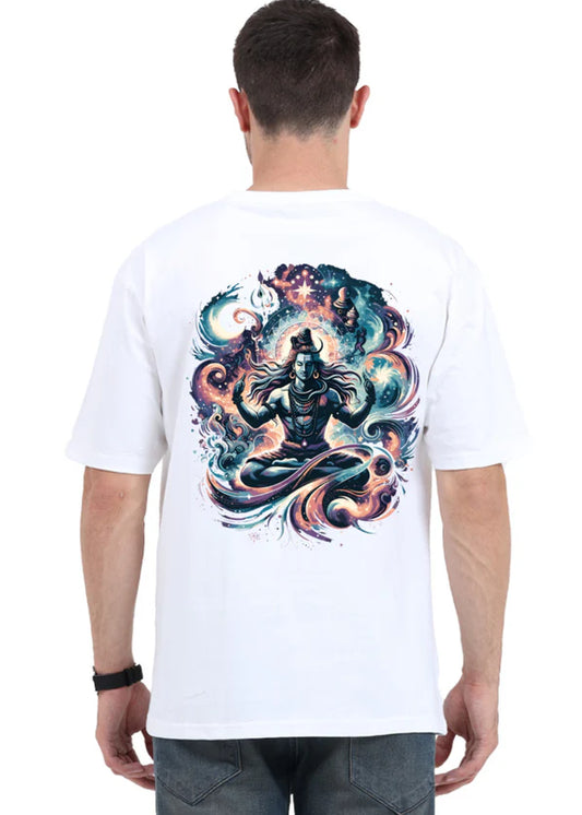 Mahadev Printed Oversize T-Shirt