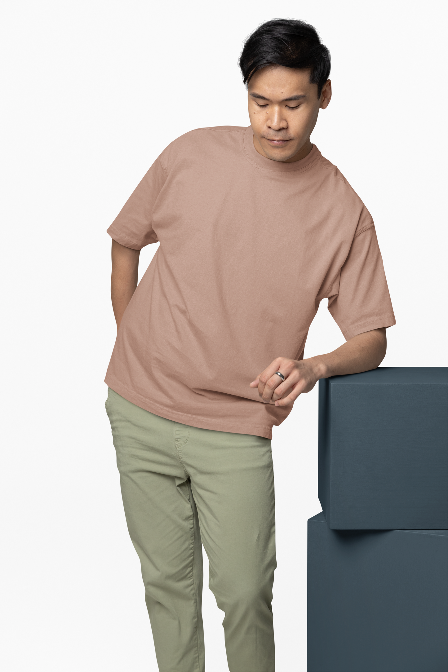 Premium Beige Oversize T Shirt