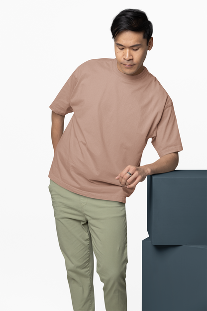 Premium Beige Oversize T Shirt